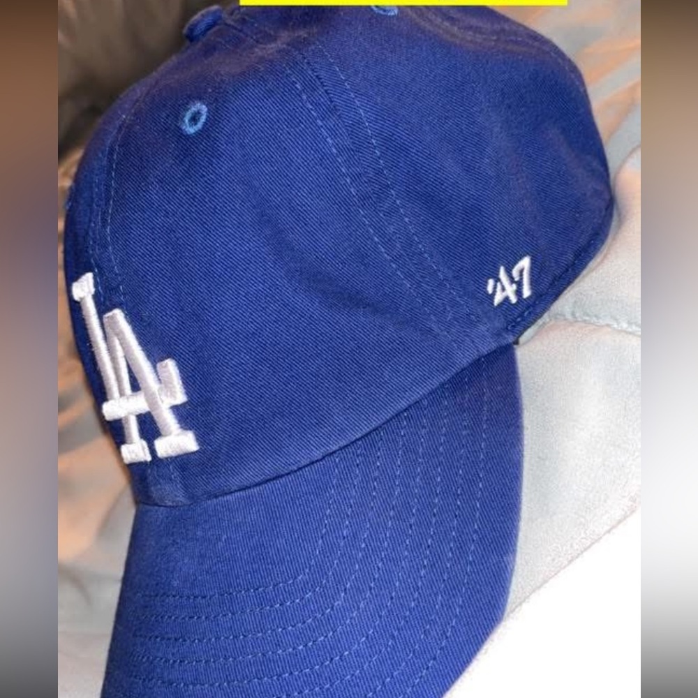 Blue LA Baseball Cap
